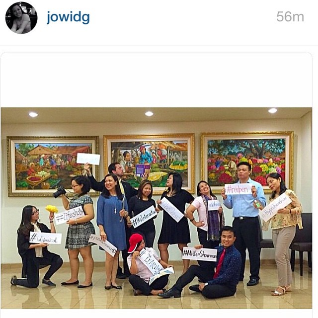repost frm @jowidg :D yes, the English teachers are cool like that.